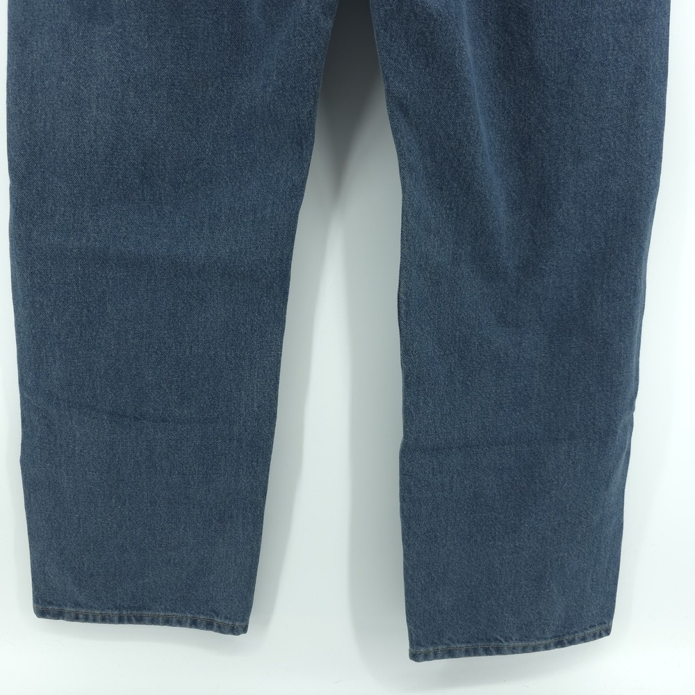 Carhartt Blue Jeans Mens 42X30 Classic Fit Denim Straight Leg Work - Picture 7 of 13